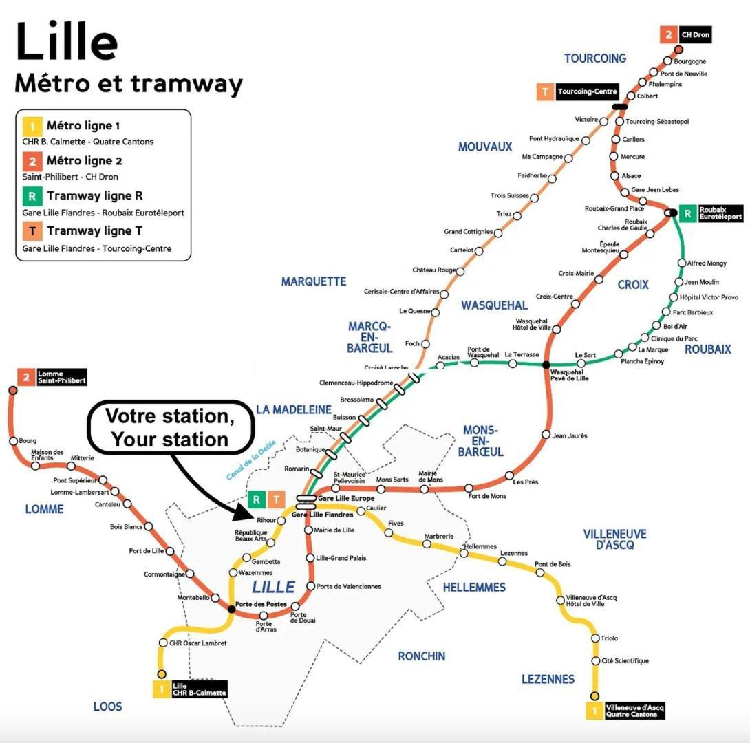 Vieux Lille Triplex De 100 M2 Apartman Kültér fotó